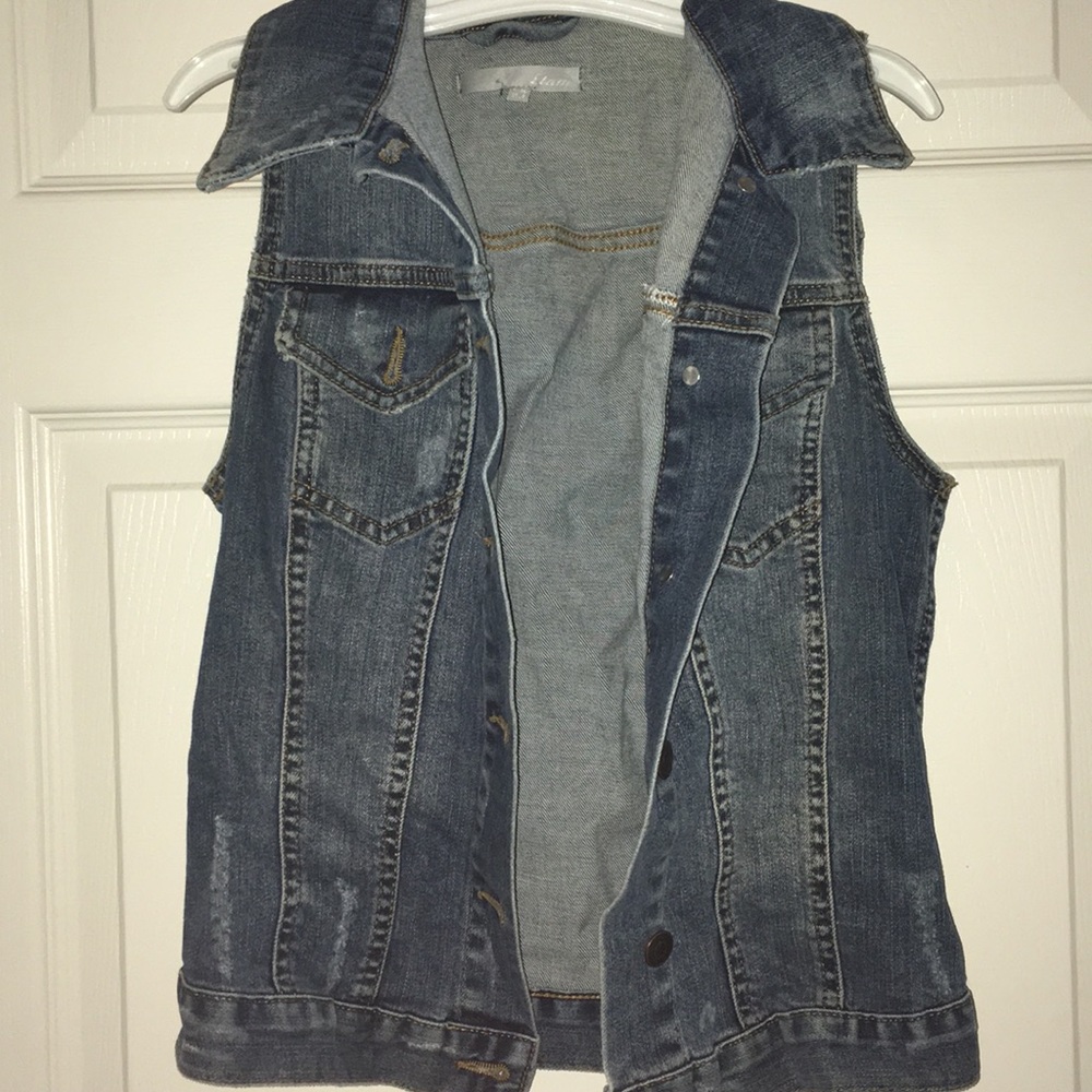 Jean Jacket Vest